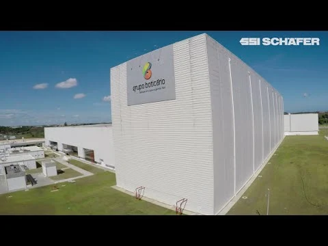 Centro de distribuição do Grupo Boticário no filme da Schafer Brasil