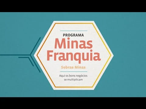 Identidade do programa Minas Franquia, do Sebrae Minas